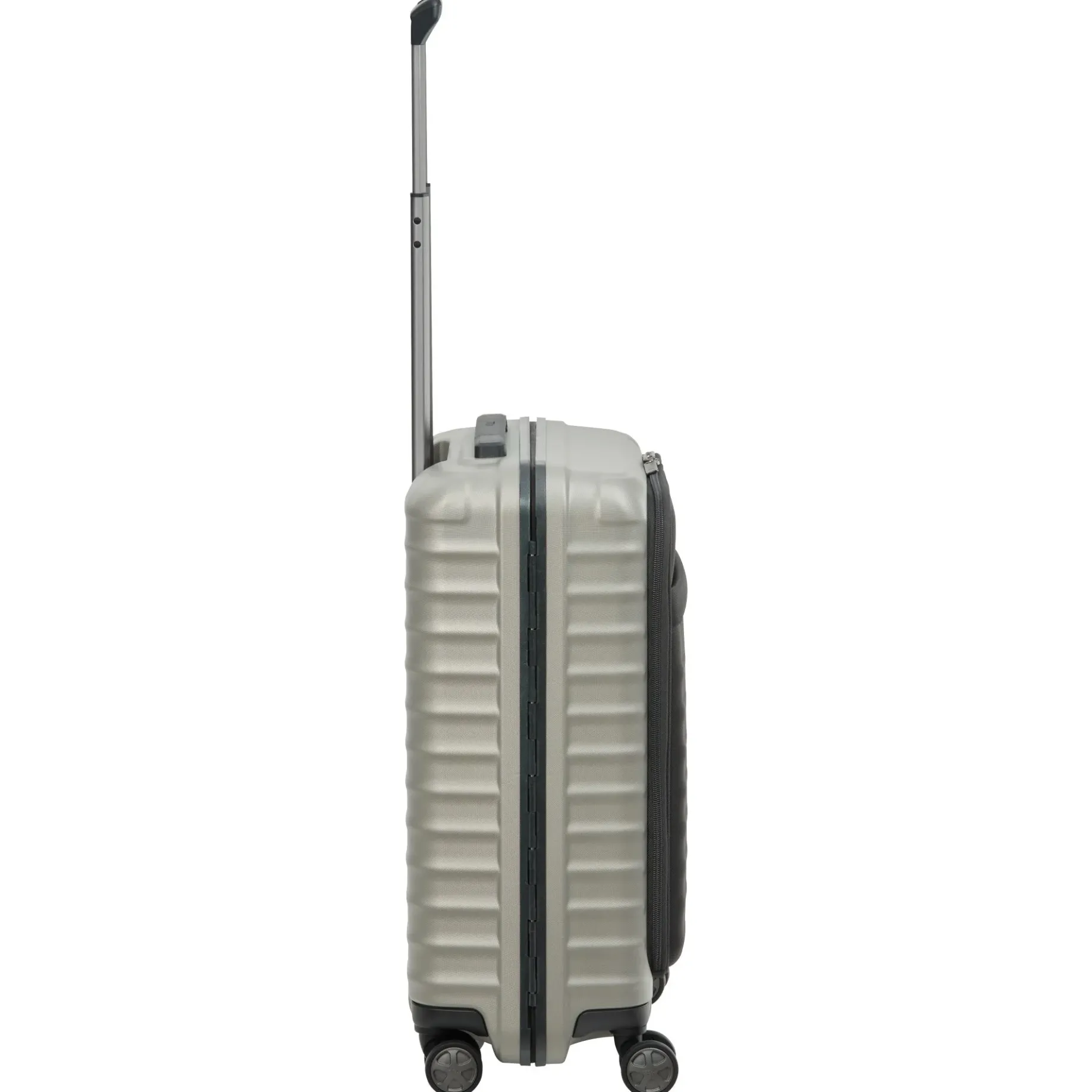 LITRON FRAME - 4-Rollen-Kabinentrolley mit Vortasche 55 cm (champagner)