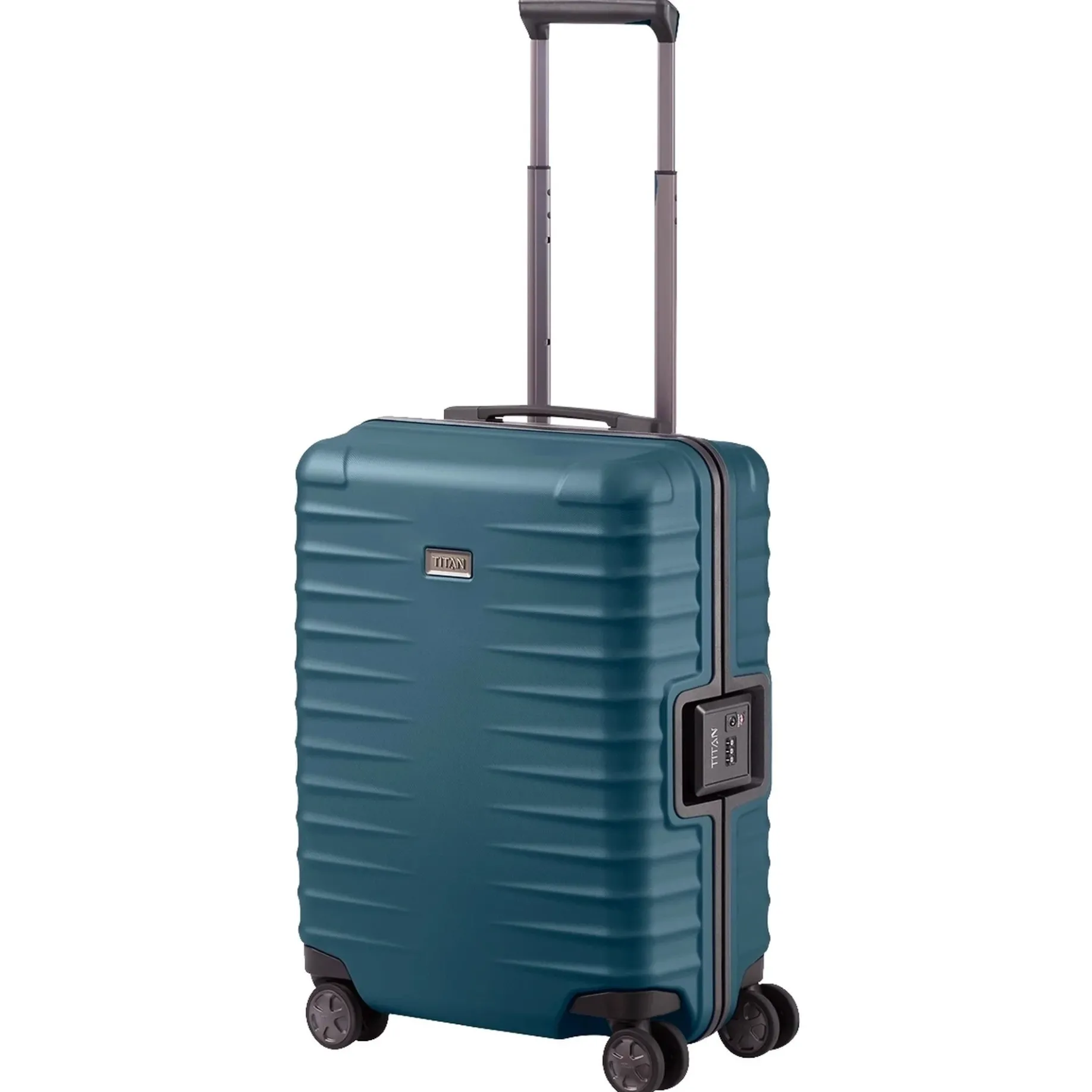 LITRON FRAME - 4-Rollen-Kabinentrolley 55 cm (petrol)