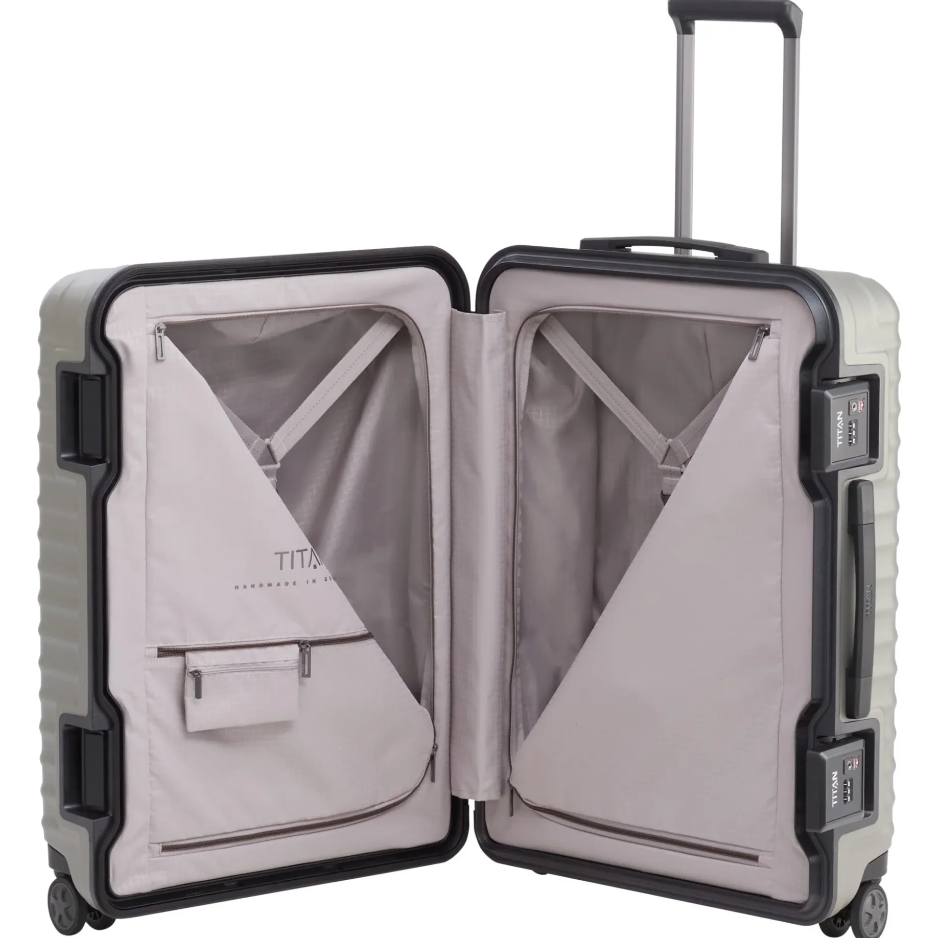 LITRON FRAME - 4-Rollen-Trolley 69 cm (champagner)