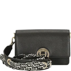 Livia - Umhängetasche + Tuch 20 cm S (black)
