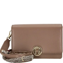 Livia - Umhängetasche + Tuch 24 cm M (mushroom brown)