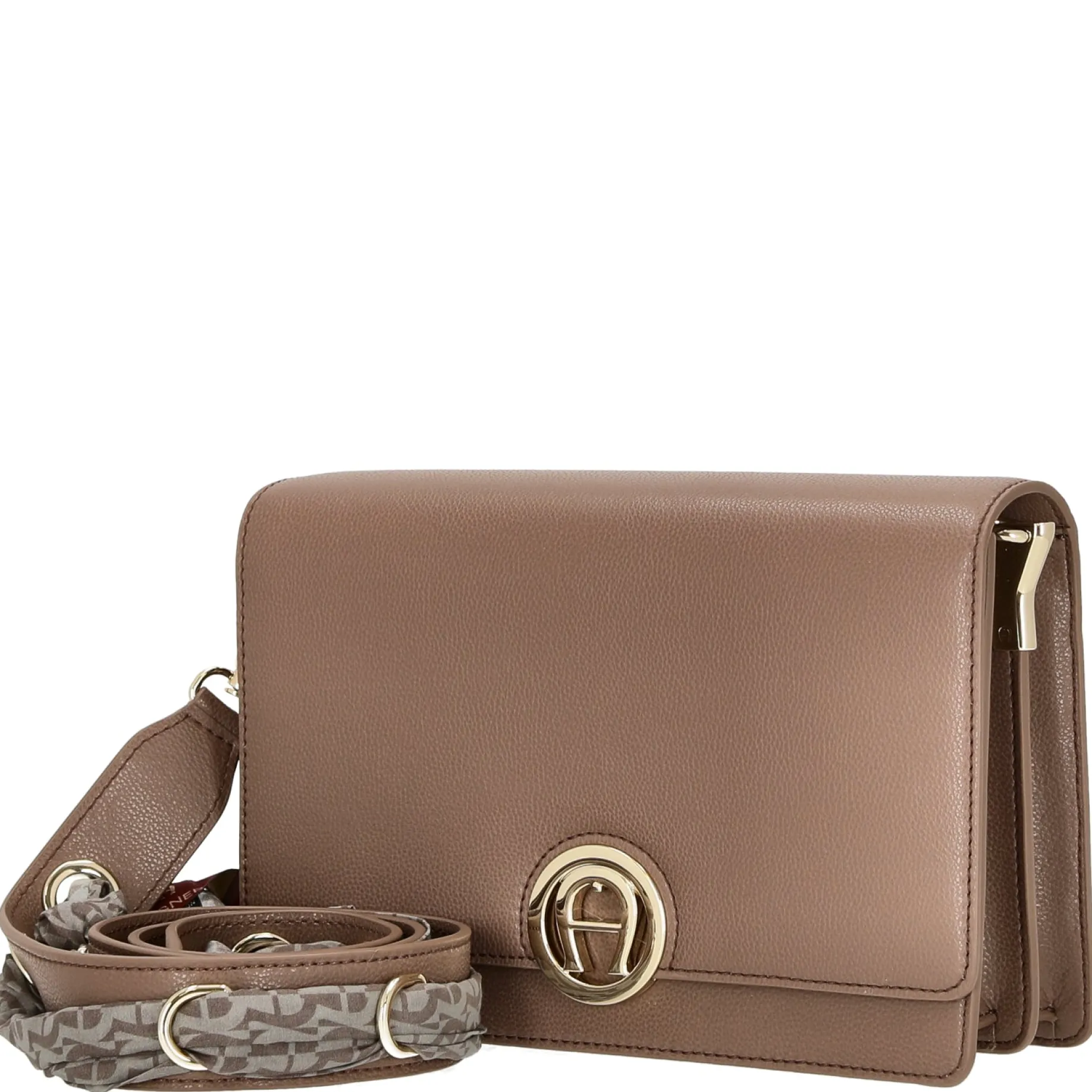 Livia - Umhängetasche + Tuch 24 cm M (mushroom brown)