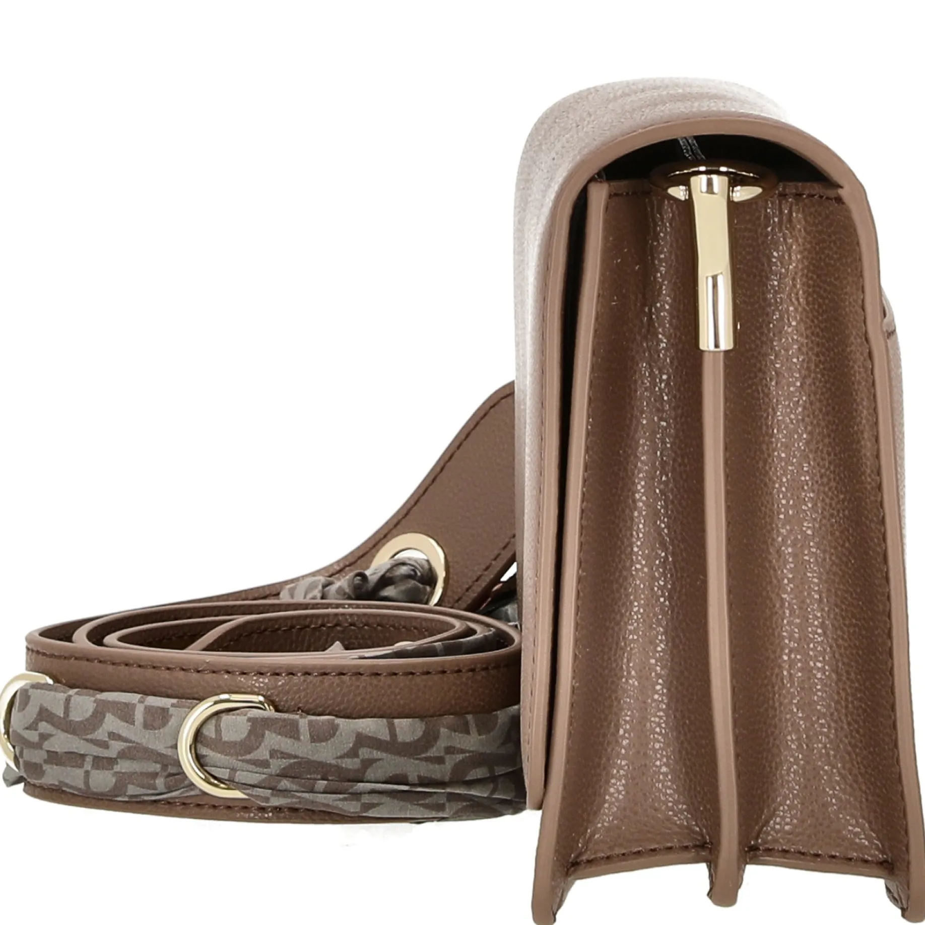 Livia - Umhängetasche + Tuch 24 cm M (mushroom brown)