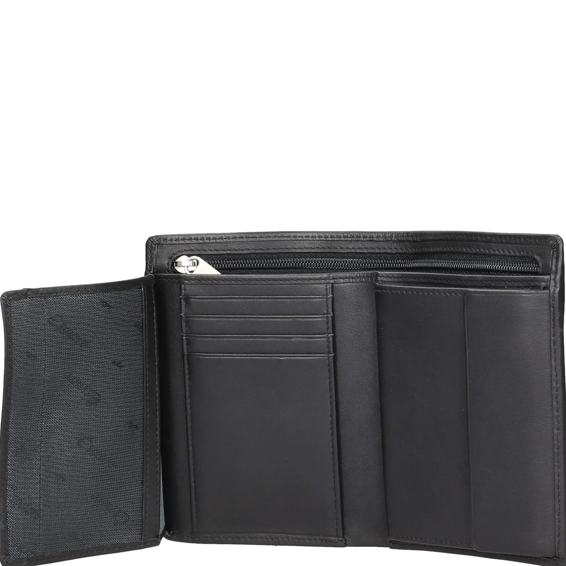 Logo - Geldbörse 12cc 13 cm RFID (black)