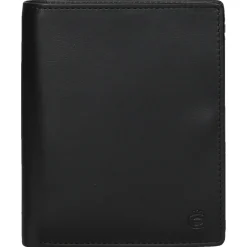 Logo - Geldbörse 12cc 12 cm RFID CARDSAFE (black)