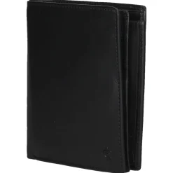 Logo - Geldbörse 12cc 12 cm RFID CARDSAFE (black)