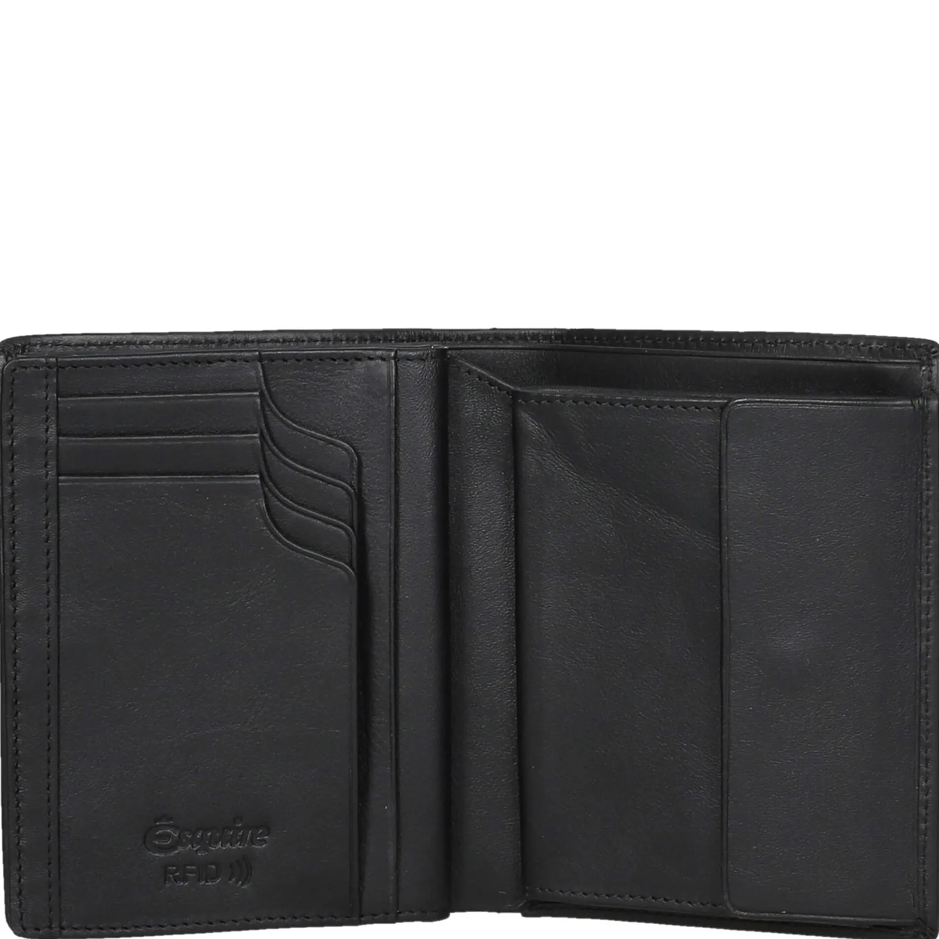 Logo - Geldbörse 12cc 12 cm RFID CARDSAFE (black)