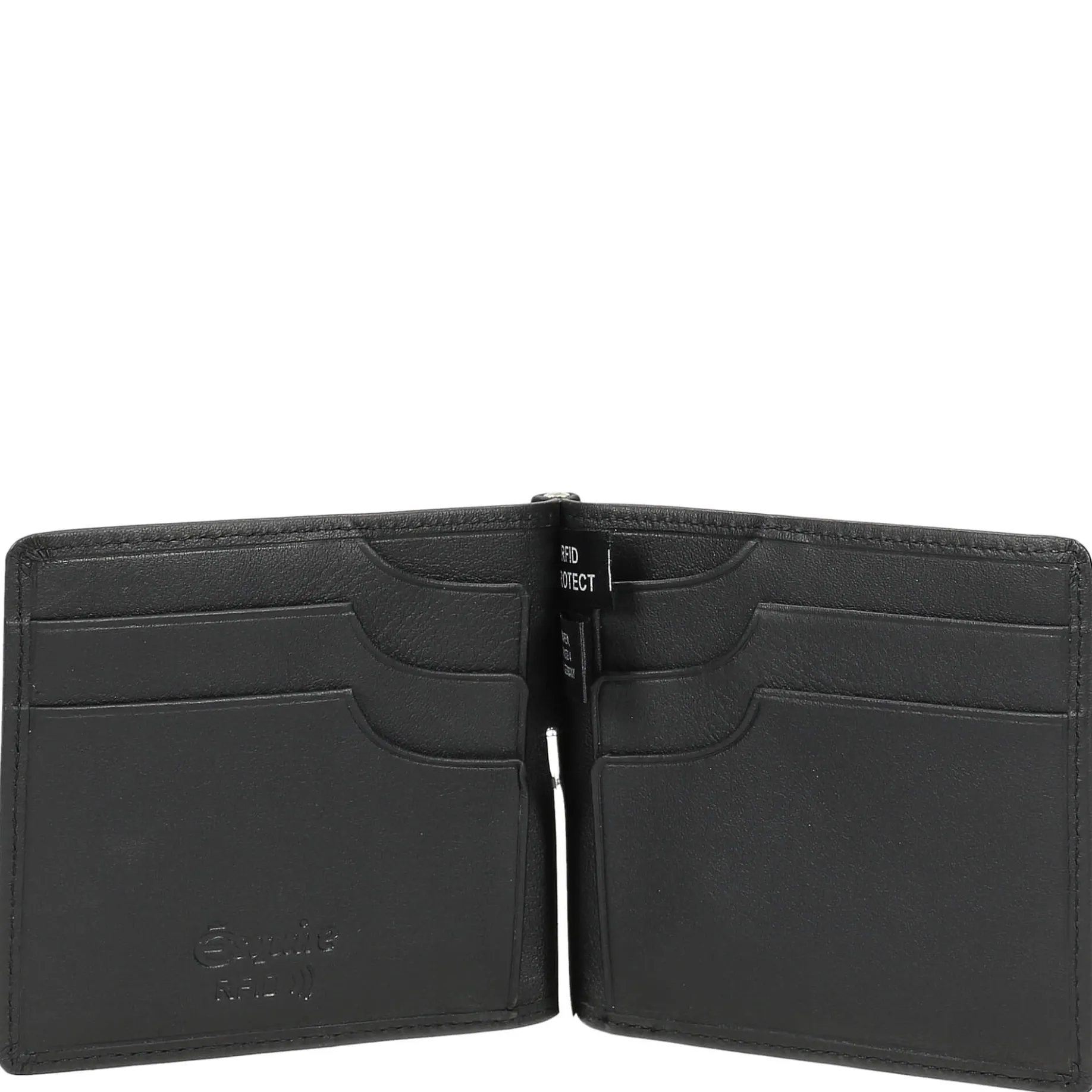 Logo - Geldbörse 6cc 11 cm RFID CARDSAFE (black)