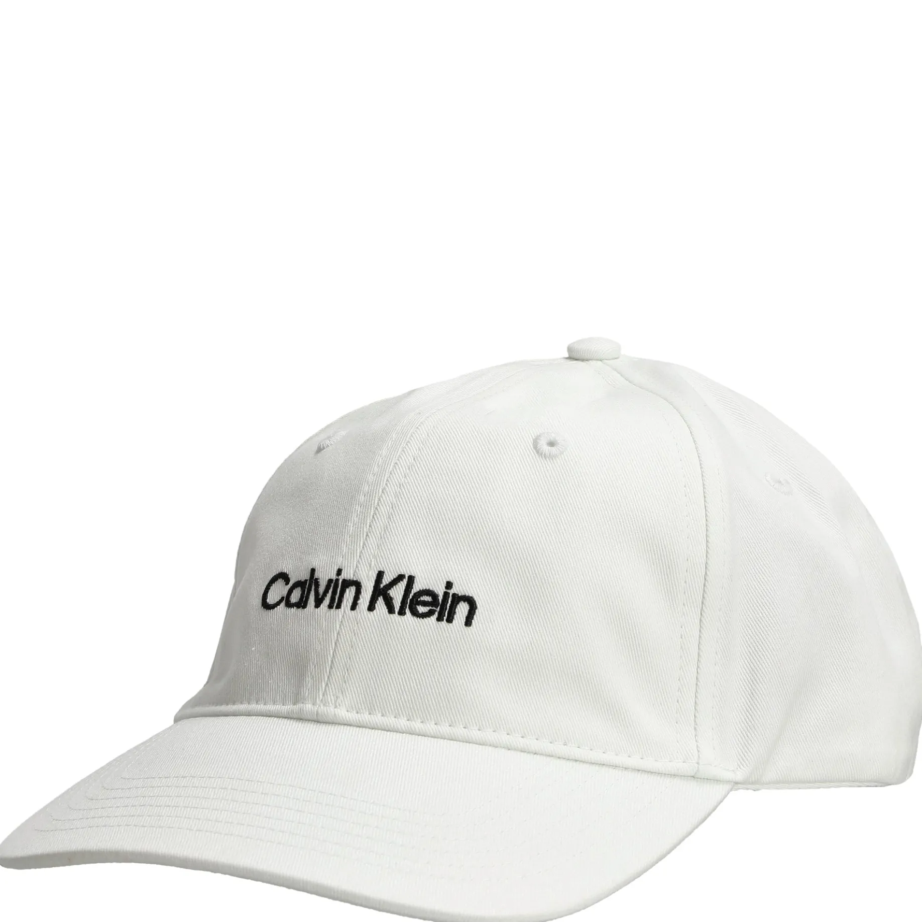 Logo Embroidery - Baseball Cap (bright white)