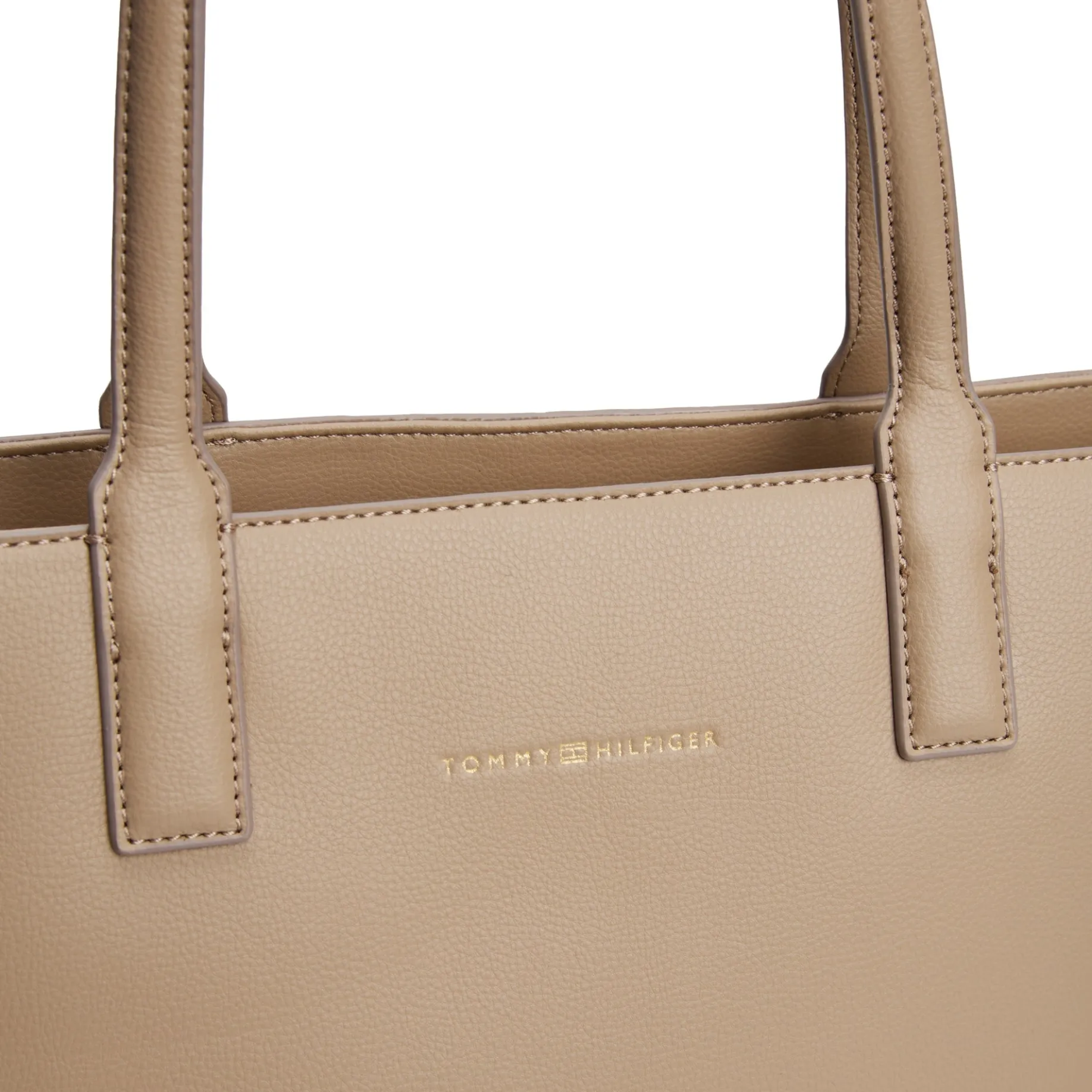 Logo Tape - Shopper 44 cm (coastal taupe)