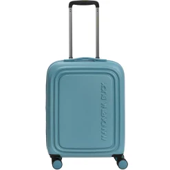 Logoduck+ - 4-Rollen-Kabinentrolley 52 cm erw. (aqua)