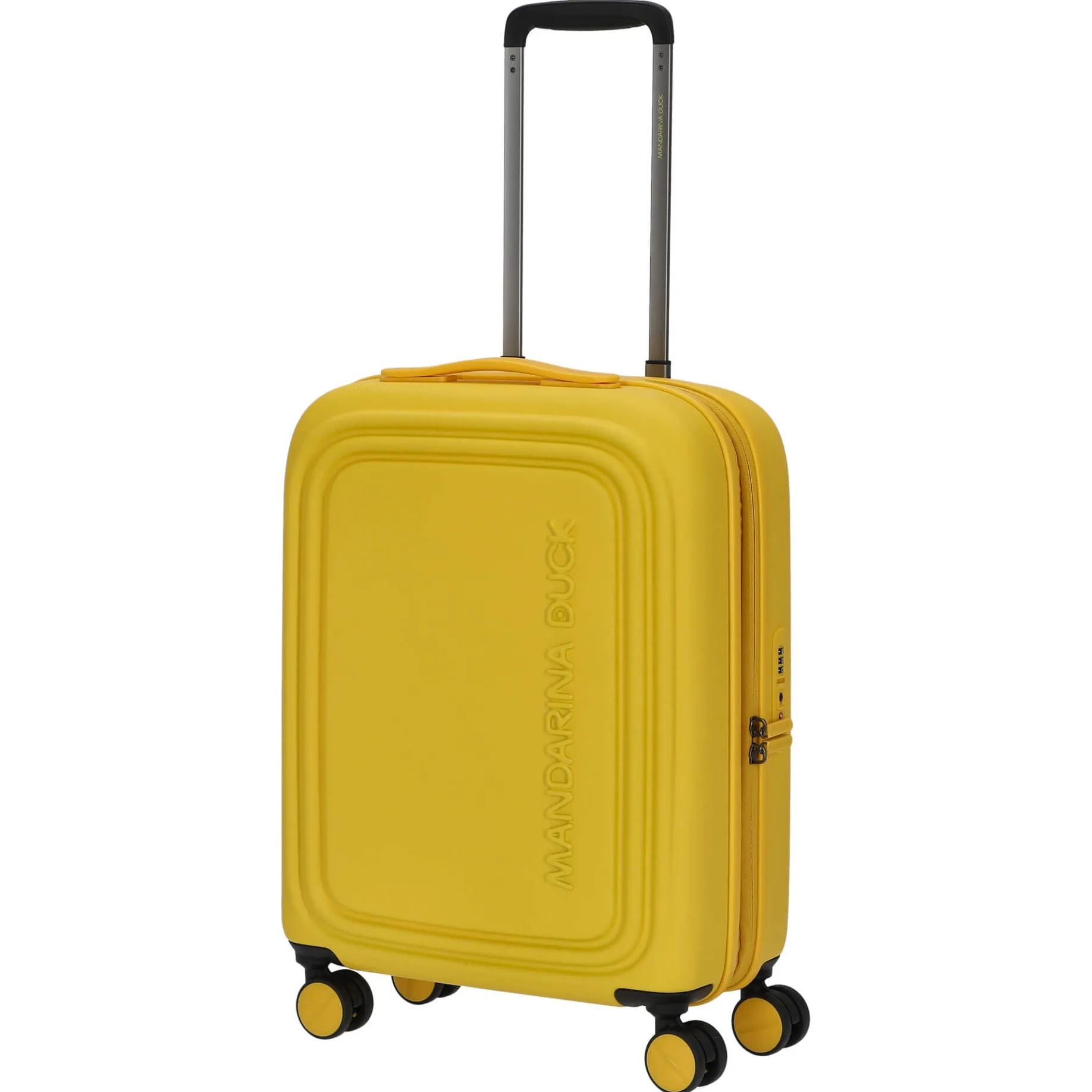 Logoduck+ - 4-Rollen-Kabinentrolley 52 cm erw. (duck yellow)