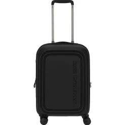 Logoduck+ - 4-Rollen-Kabinentrolley 55 cm S erw. (black)