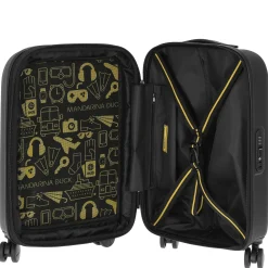 Logoduck+ - 4-Rollen-Kabinentrolley 55 cm S erw. (black)