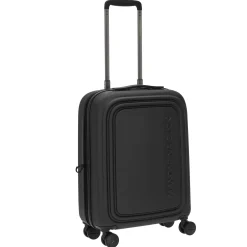 Logoduck+ - 4-Rollen-Kabinentrolley 52 cm erw. (black)