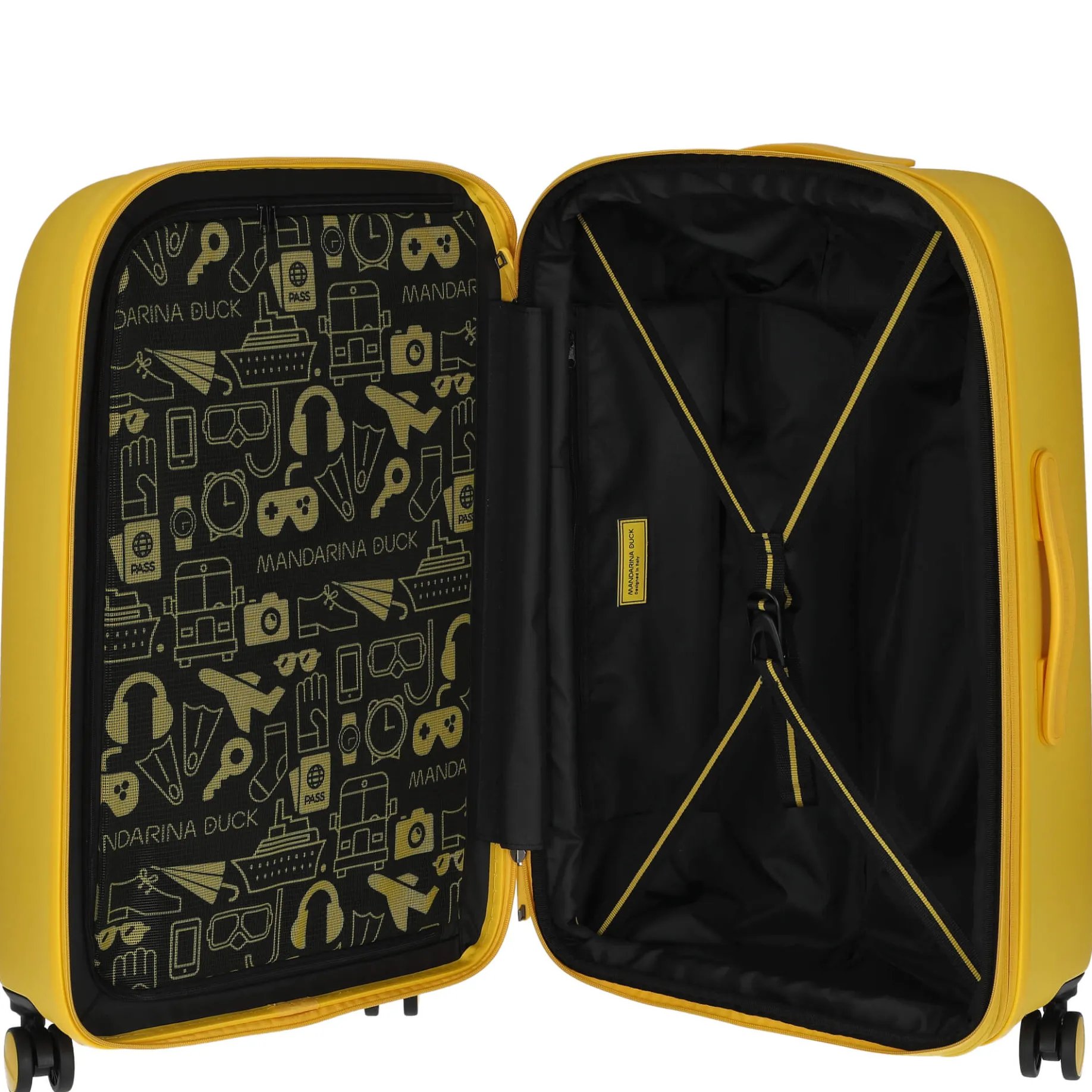 Logoduck+ - 4-Rollen-Trolley 70 cm M erw. (duck yellow)