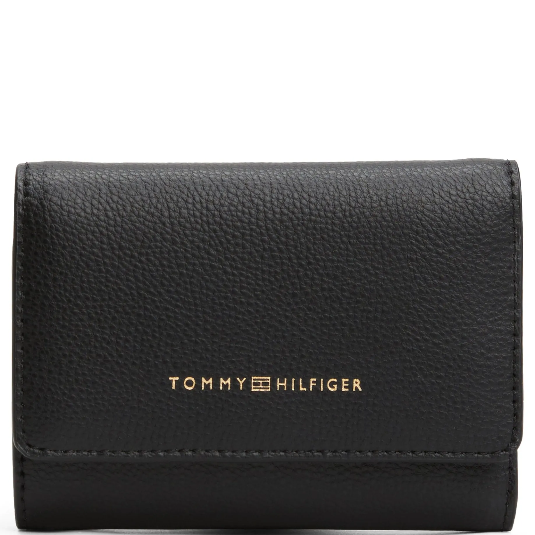 Logotape Trifold - Geldbörse 6cc 12 cm (schwarz)
