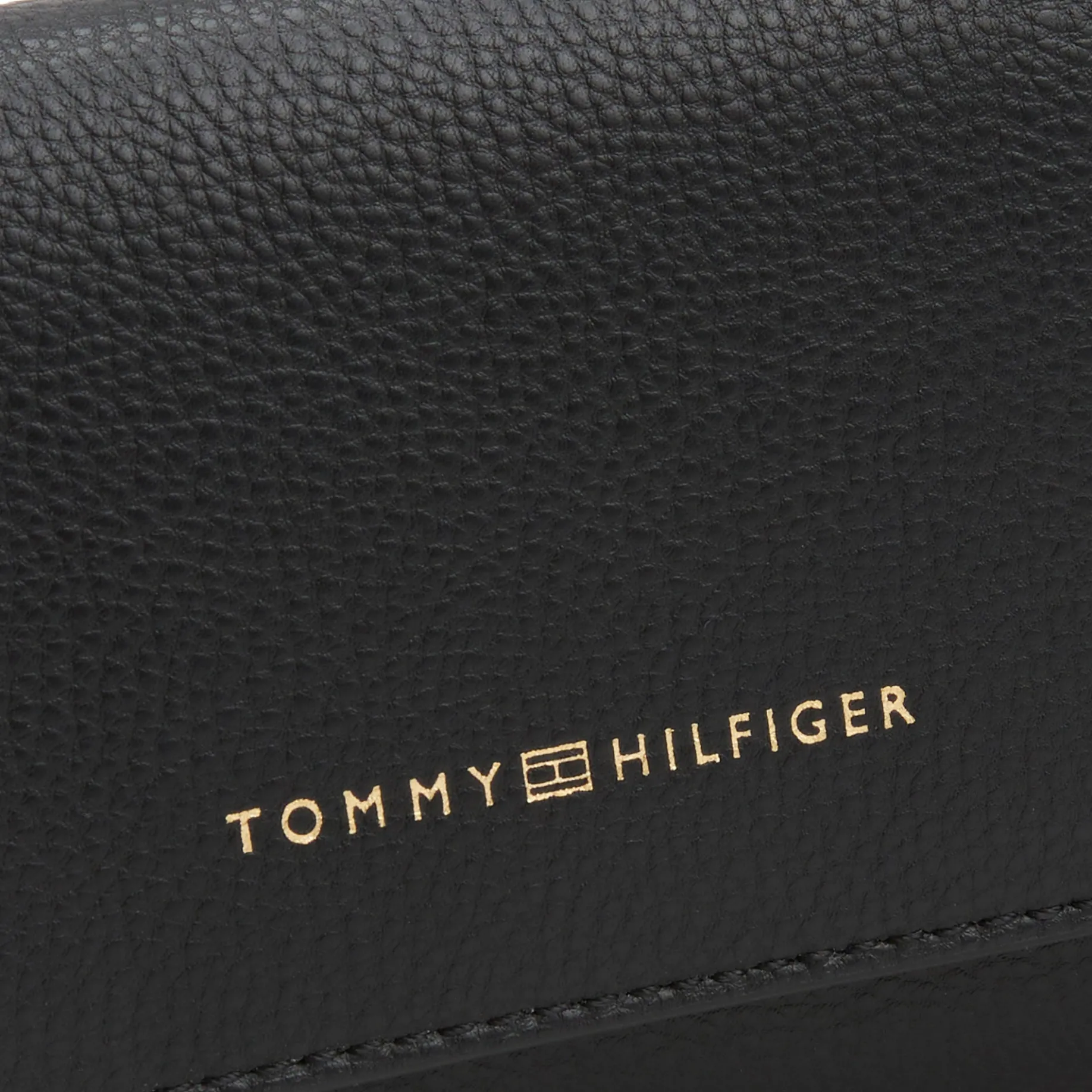 Logotape Trifold - Geldbörse 6cc 12 cm (schwarz)