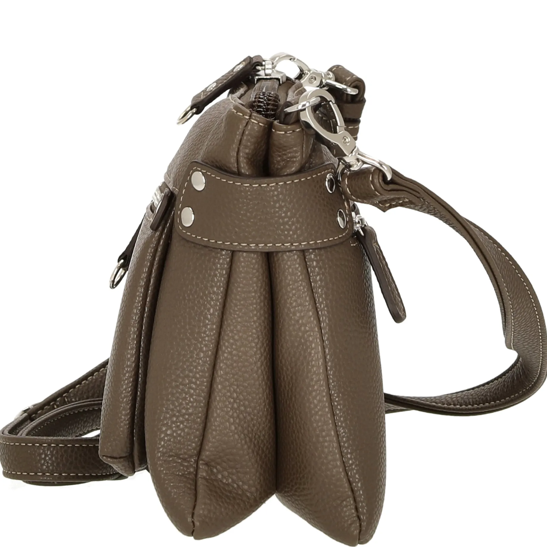 Loire - Umhängetasche 28 cm Synthetik (taupe)