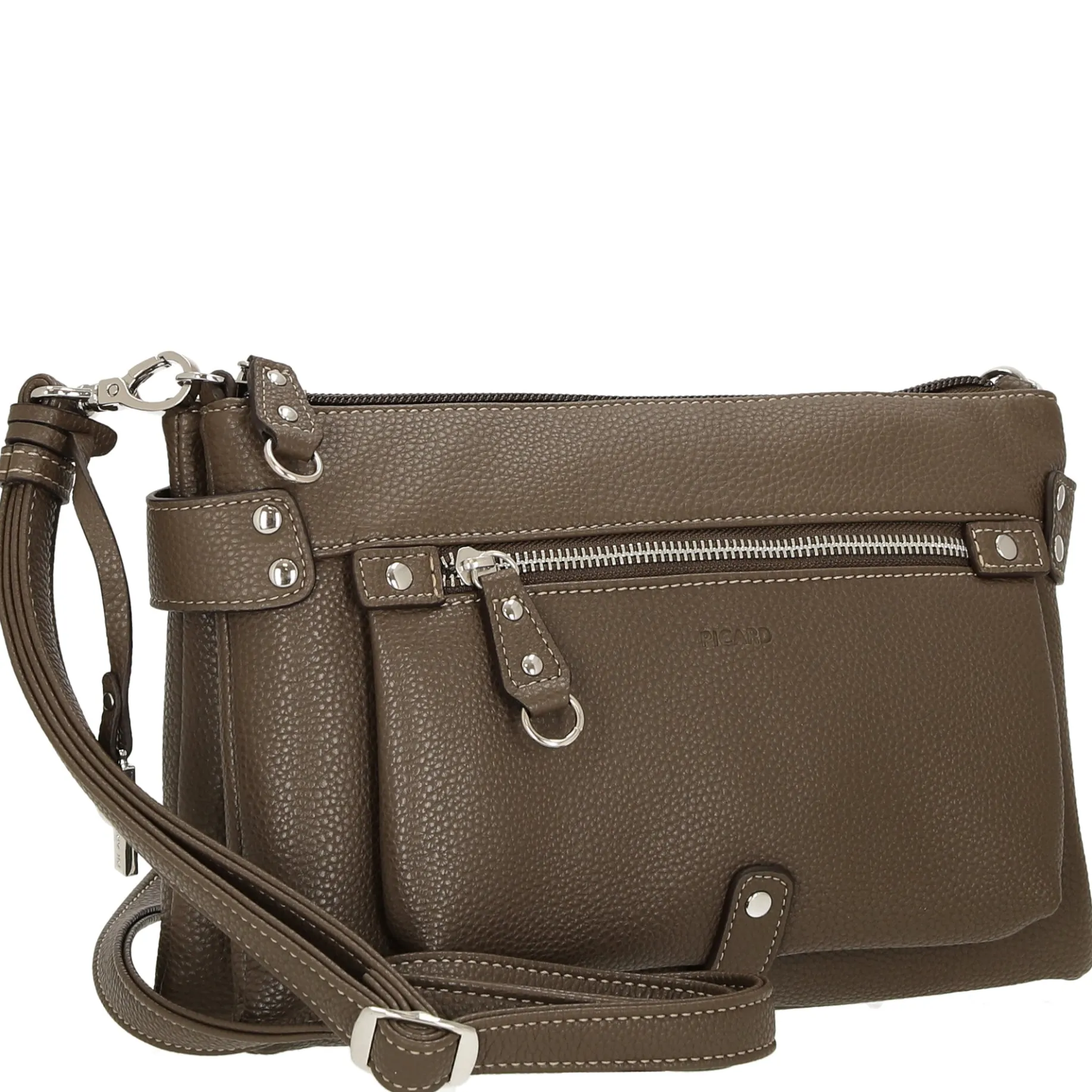 Loire - Umhängetasche 28 cm Synthetik (taupe)