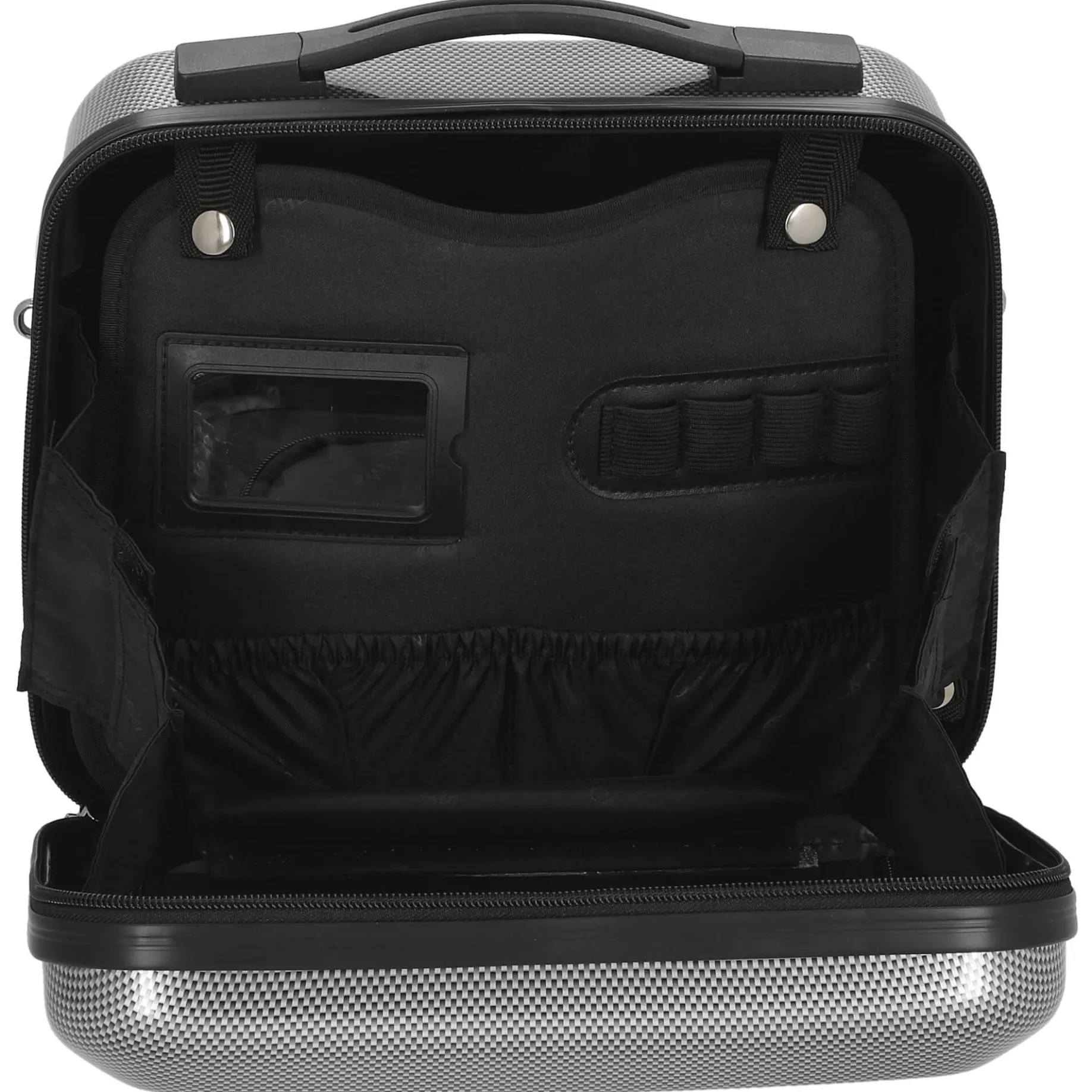 London 2.0 - Beauty Case 33 cm (carbon silver)