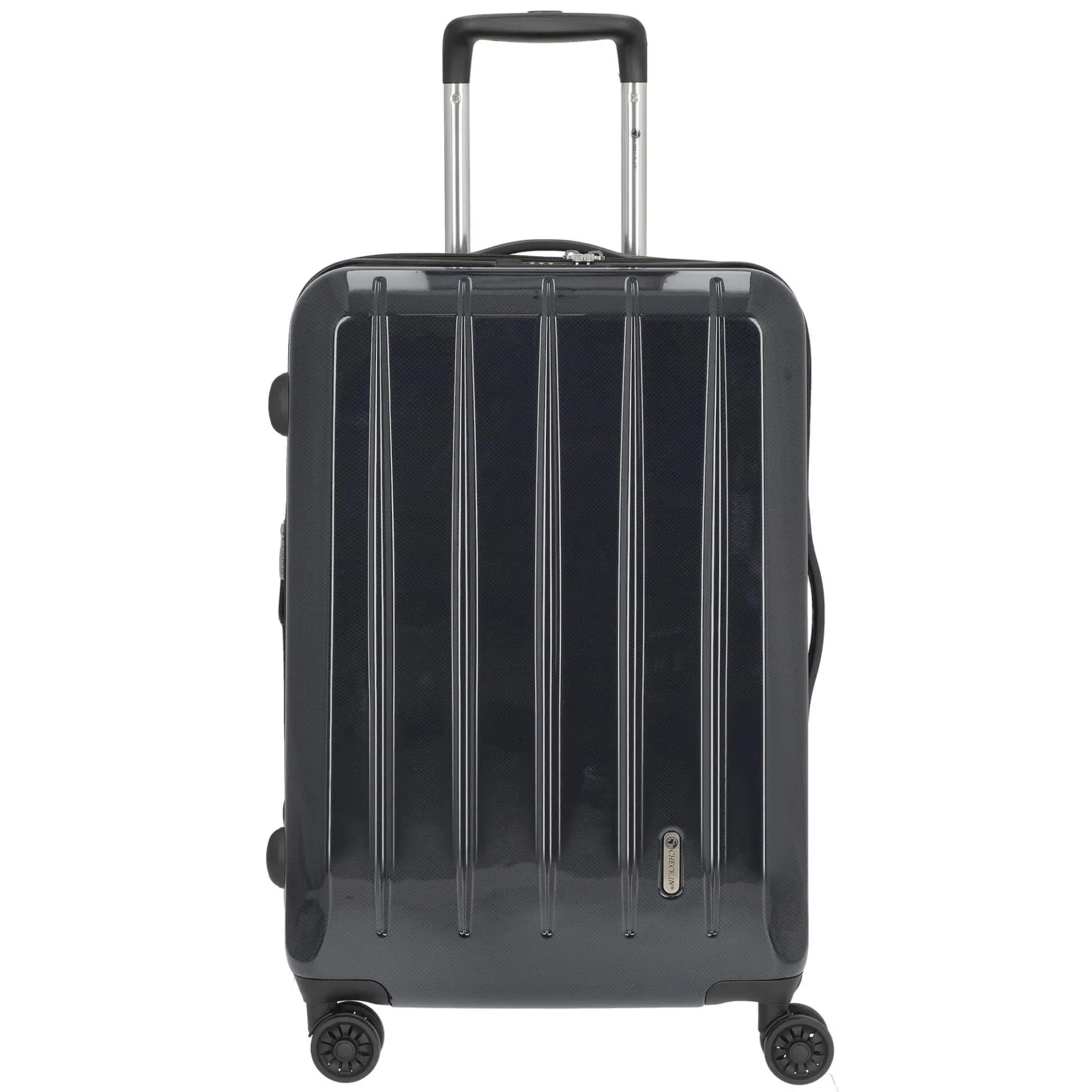 London 2.0 - 4-Rollen-Trolley 67 cm (carbon blau)