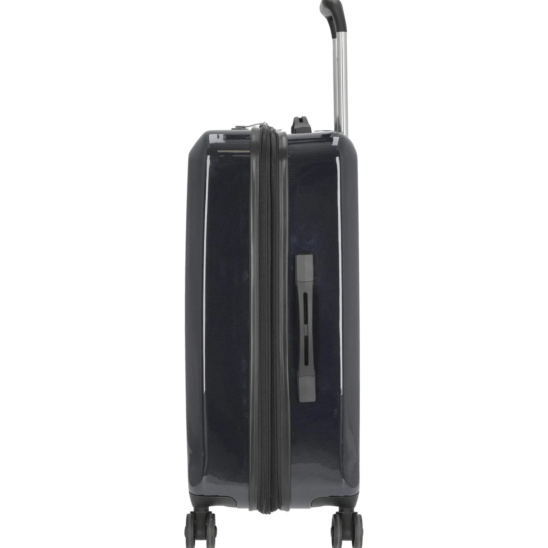 London 2.0 - 4-Rollen-Trolley 67 cm (carbon blau)