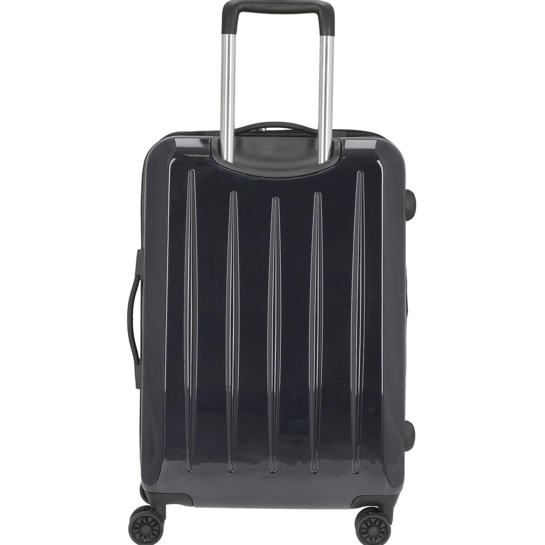 London 2.0 - 4-Rollen-Trolley 67 cm (carbon blau)