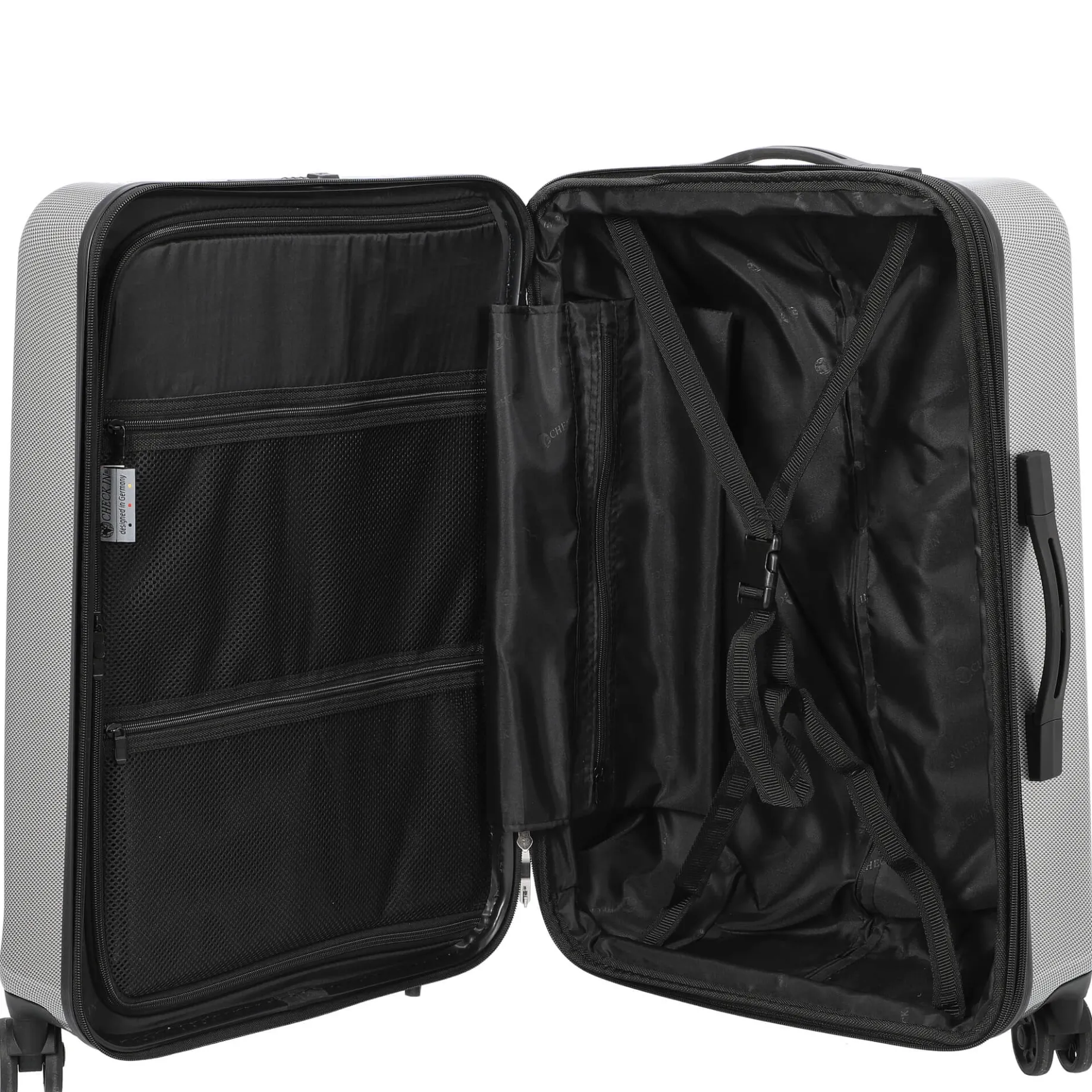 London 2.0 - 4-Rollen-Trolley 67 cm (carbon silber)