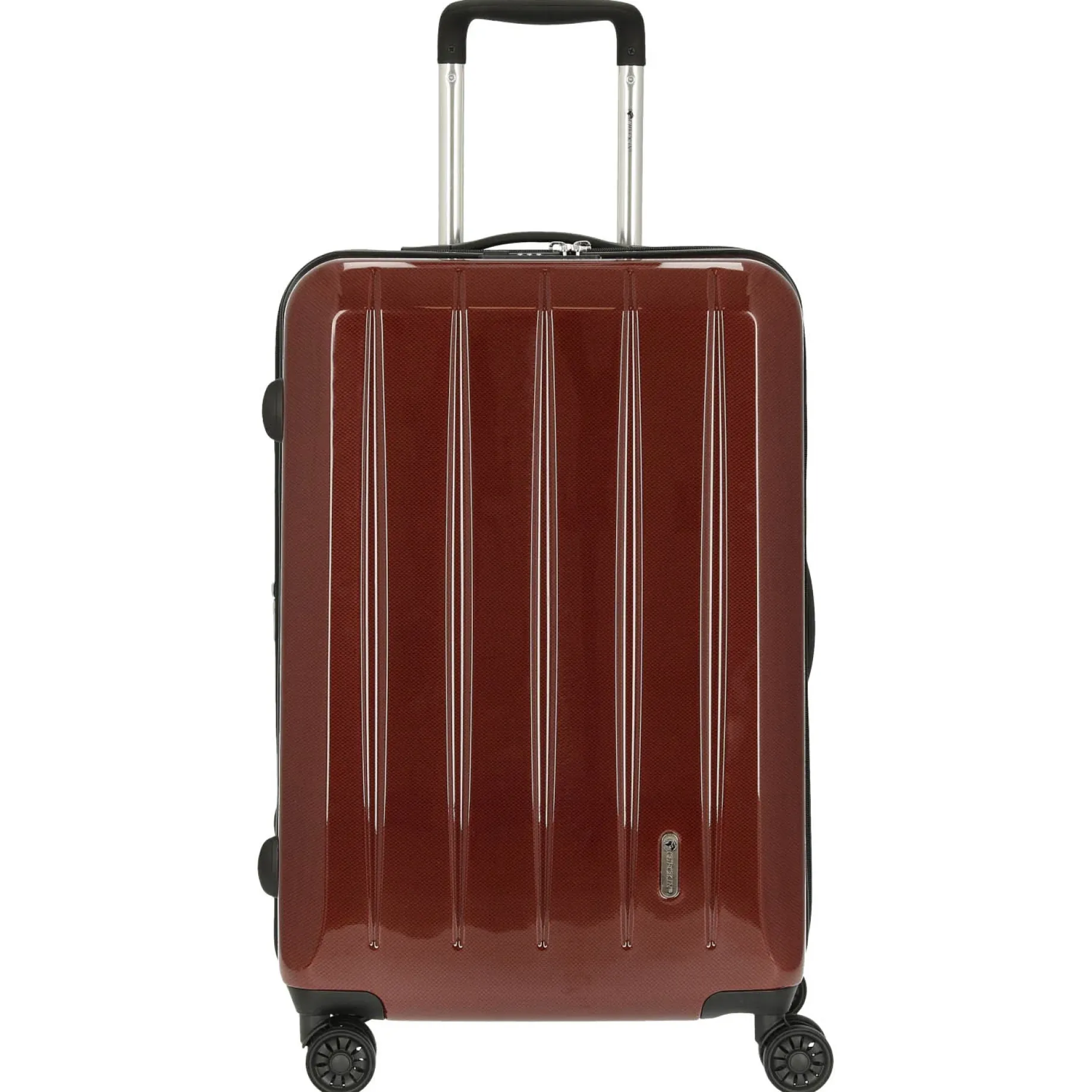 London 2.0 - 4-Rollen-Trolley 67 cm (carbon rot)