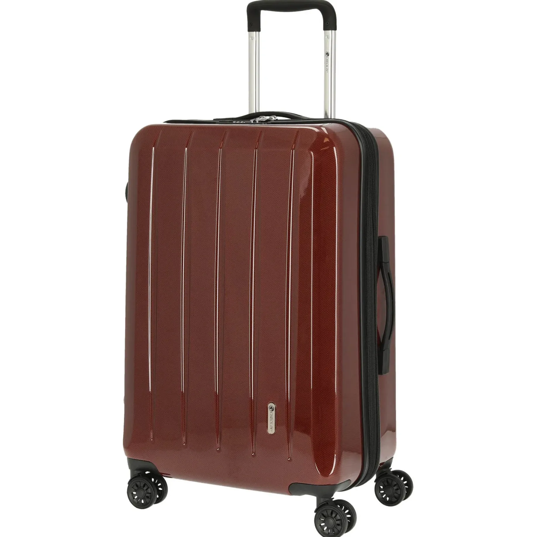 London 2.0 - 4-Rollen-Trolley 67 cm (carbon rot)