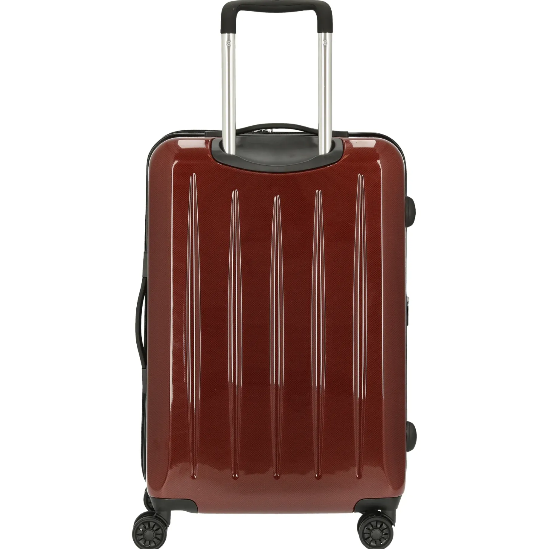 London 2.0 - 4-Rollen-Trolley 67 cm (carbon rot)