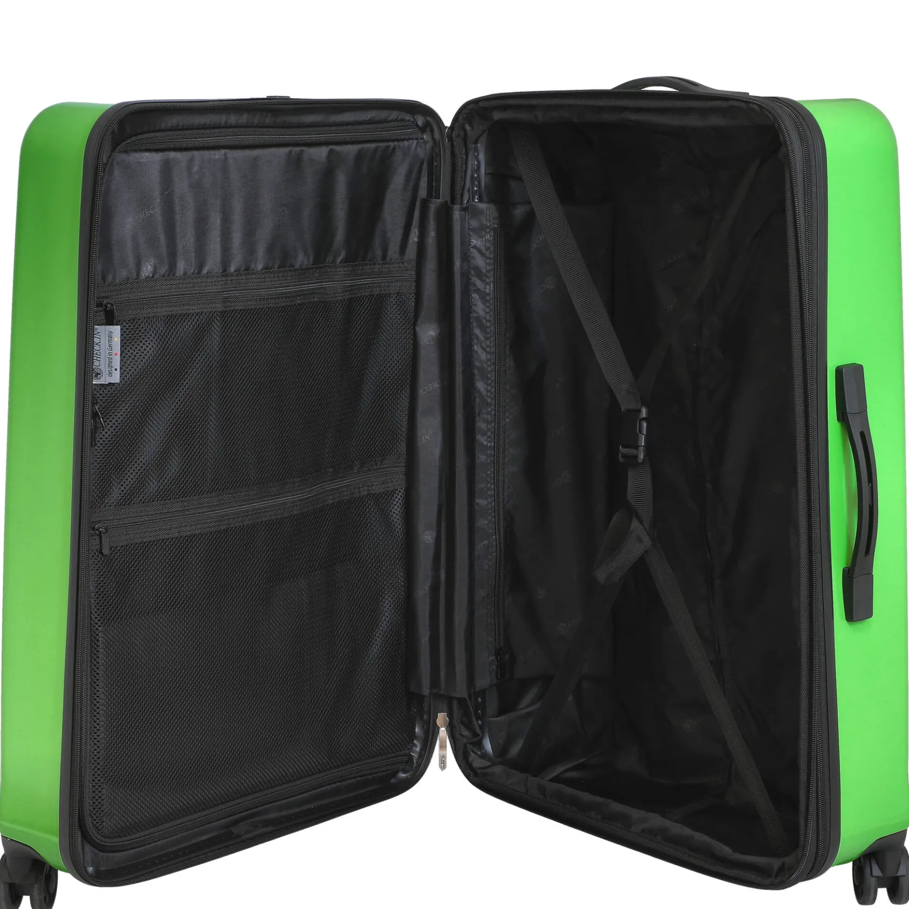 London 2.0 - 4-Rollen-Trolley 75 cm (grün)