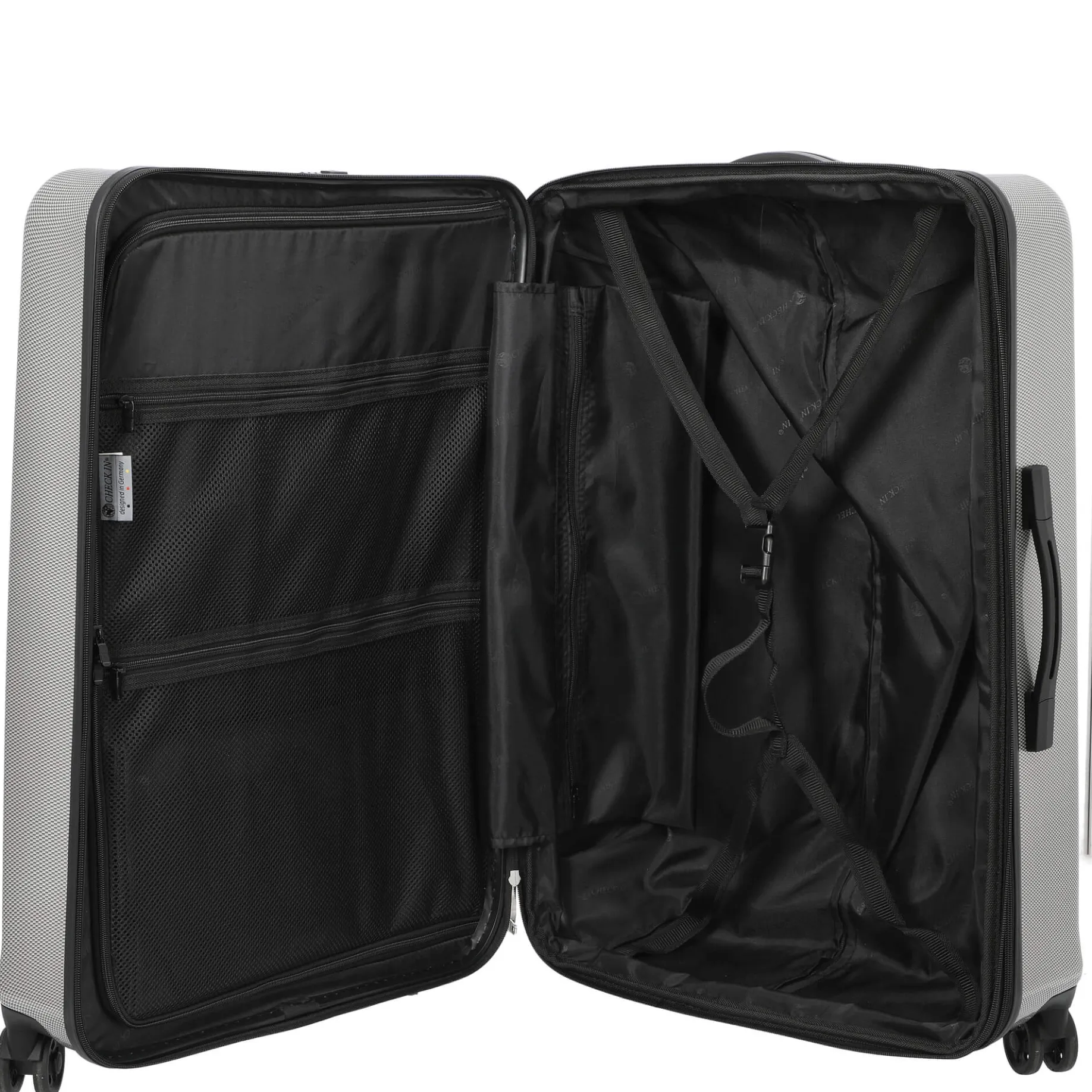 London 2.0 - 4-Rollen-Trolley 75 cm (carbon silber)