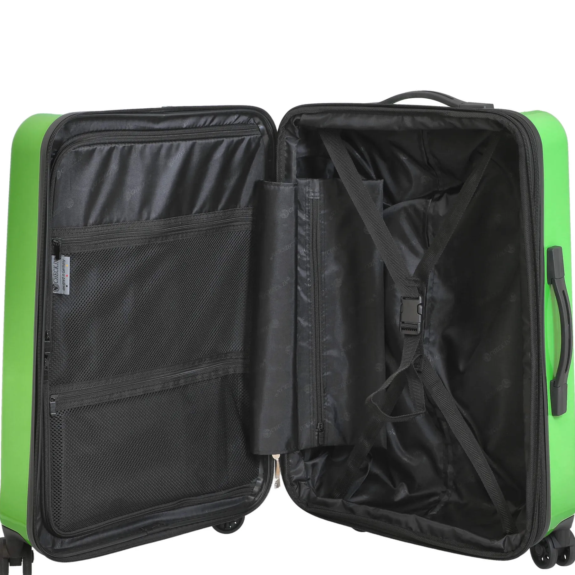 London 2.0 - 4-Rollen-Trolley 67 cm (grün)