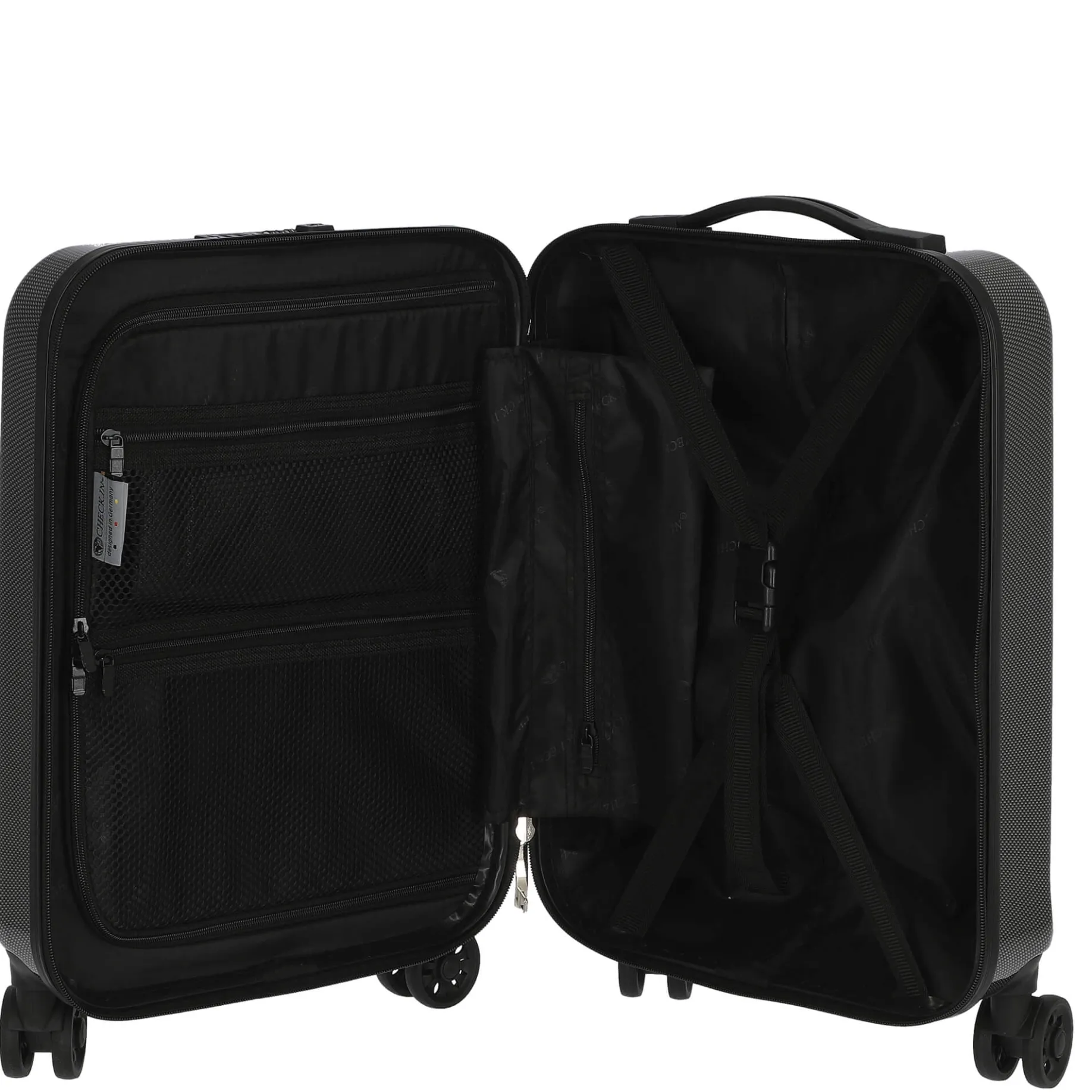 London 2.0 - 4-Rollen-Trolley 50 cm (carbon schwarz)
