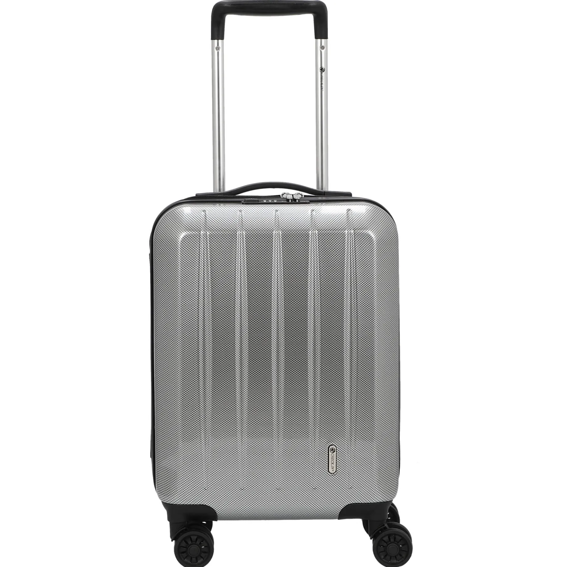 London 2.0 - 4-Rollen-Trolley 50 cm (carbon silber)