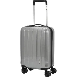 London 2.0 - 4-Rollen-Trolley 50 cm (carbon silber)