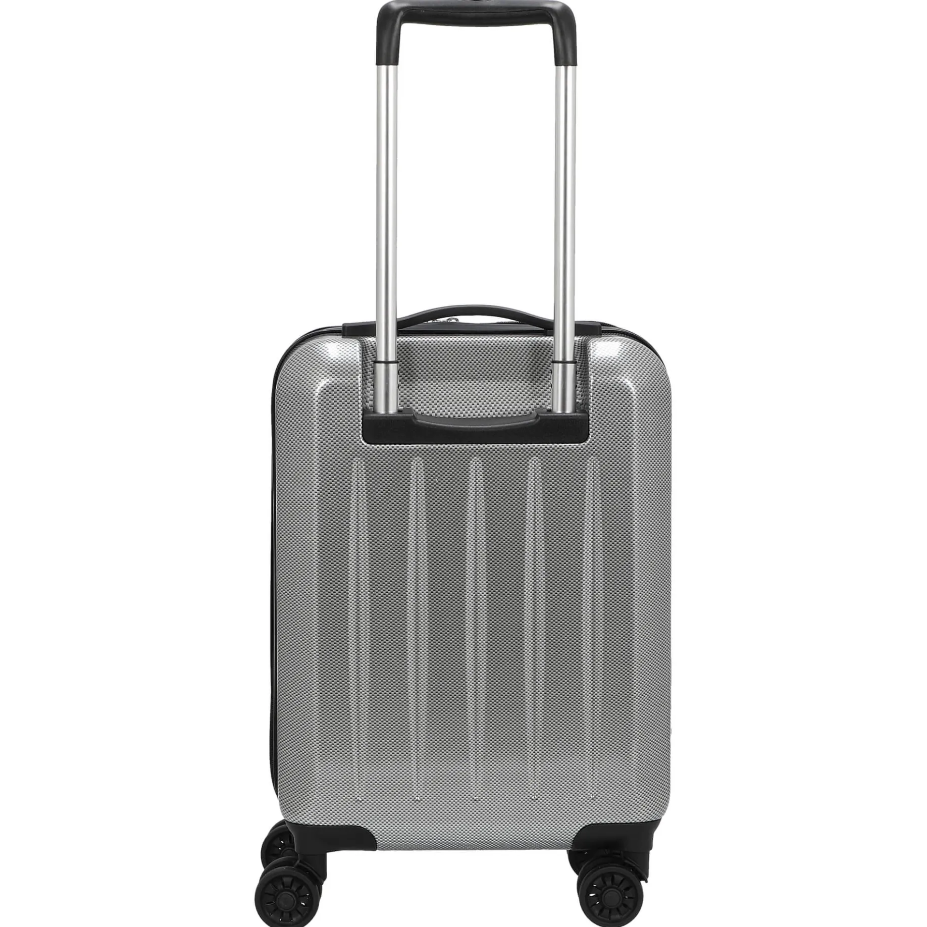 London 2.0 - 4-Rollen-Trolley 50 cm (carbon silber)