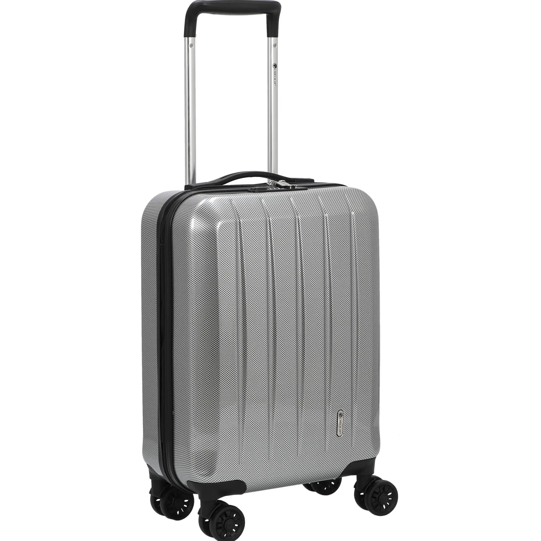 London 2.0 - 4-Rollen-Trolley 50 cm (carbon silber)