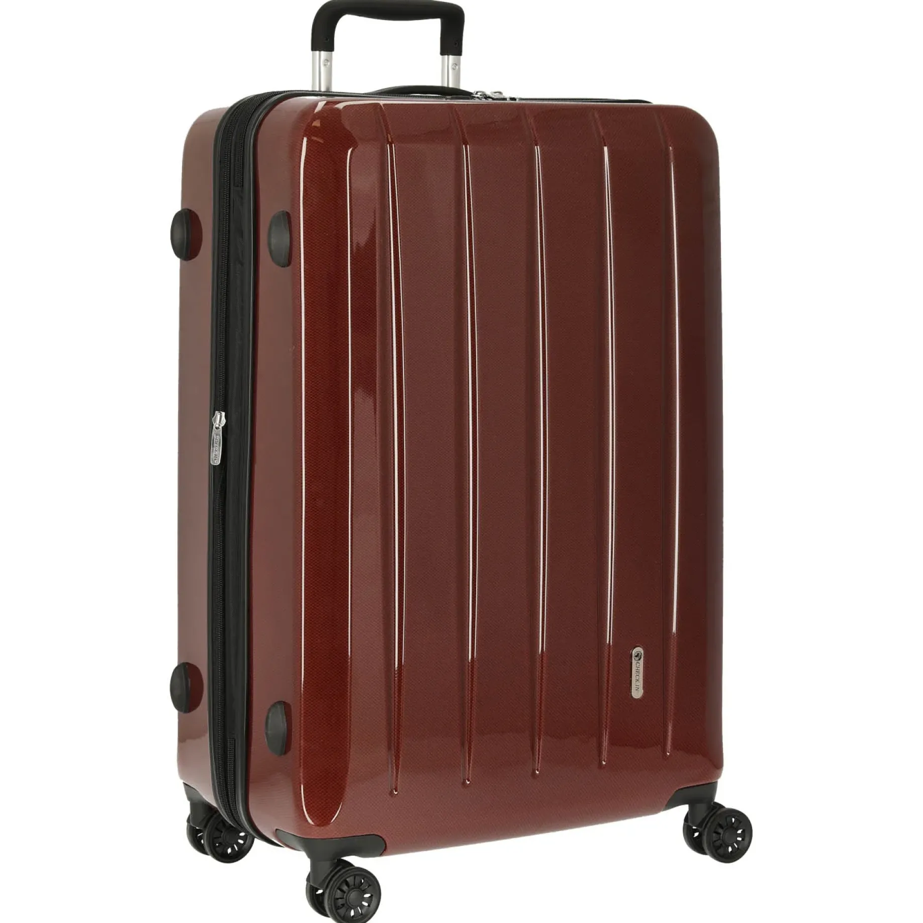 London 2.0 - 4-Rollen-Trolley 75 cm (carbon rot)