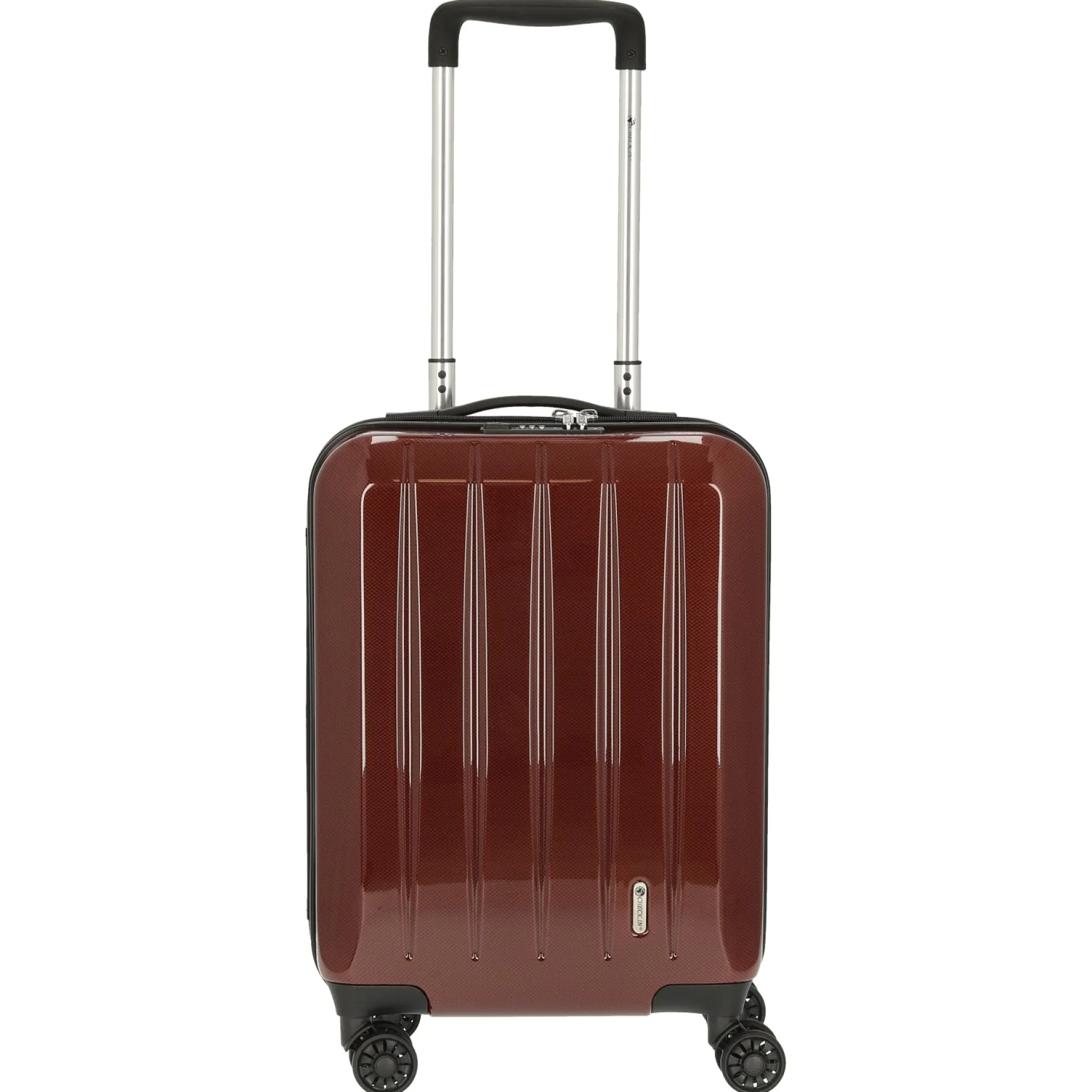 London 2.0 - 4-Rollen-Trolley 50 cm (carbon rot)