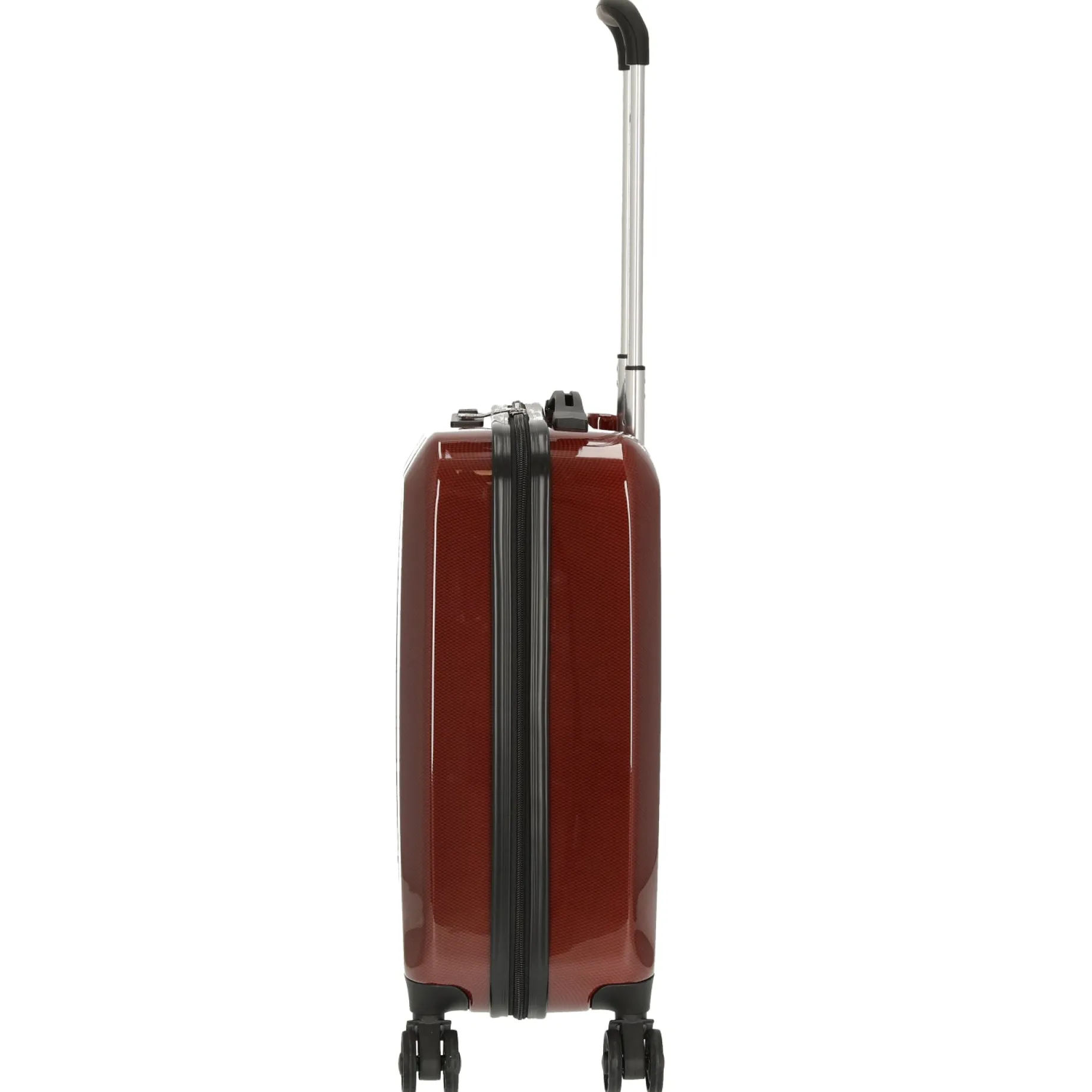 London 2.0 - 4-Rollen-Trolley 50 cm (carbon rot)