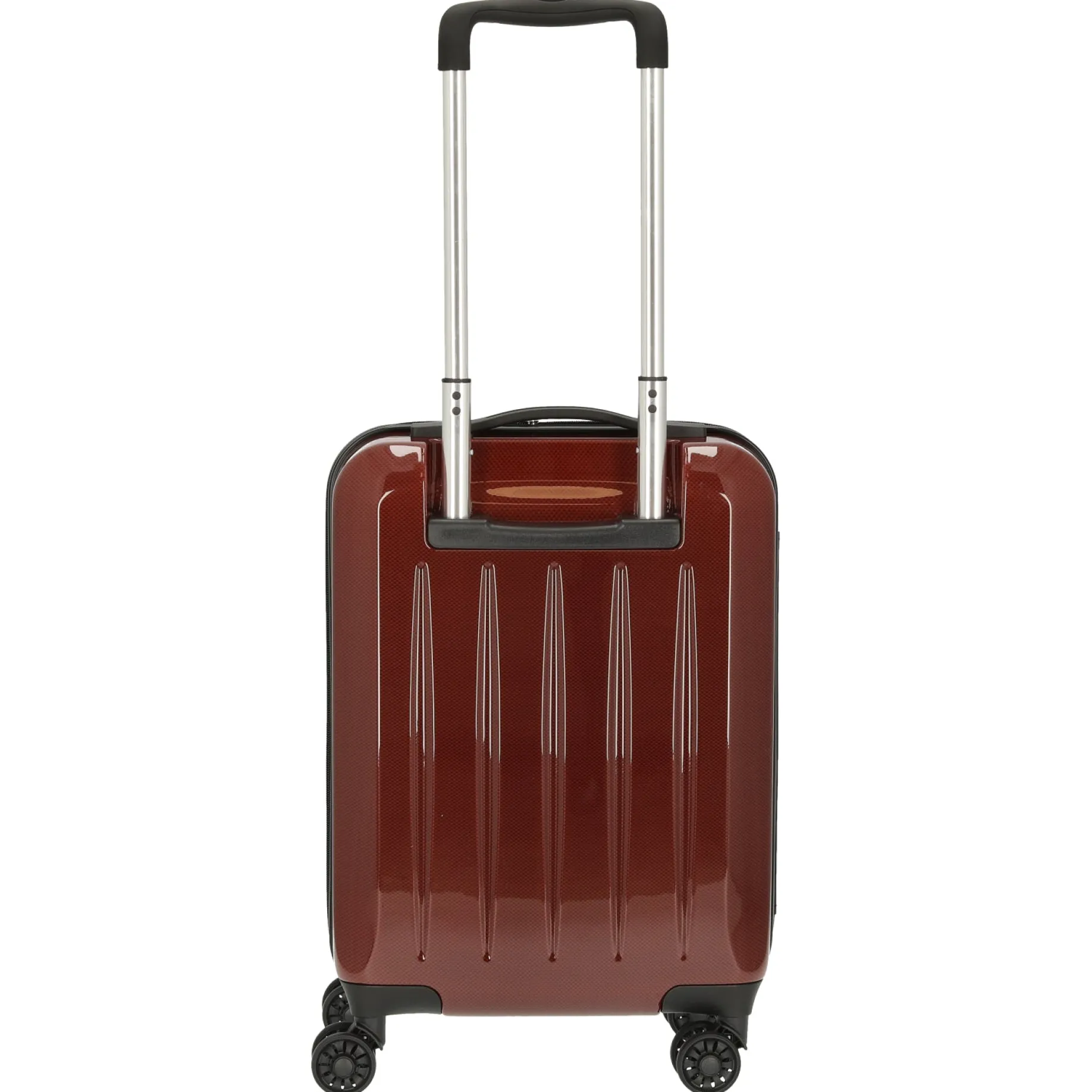 London 2.0 - 4-Rollen-Trolley 50 cm (carbon rot)