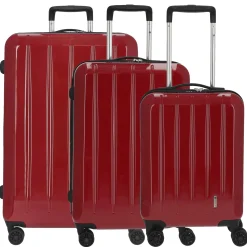 London 2.0 Trolley-Set 3tlg. (beere)