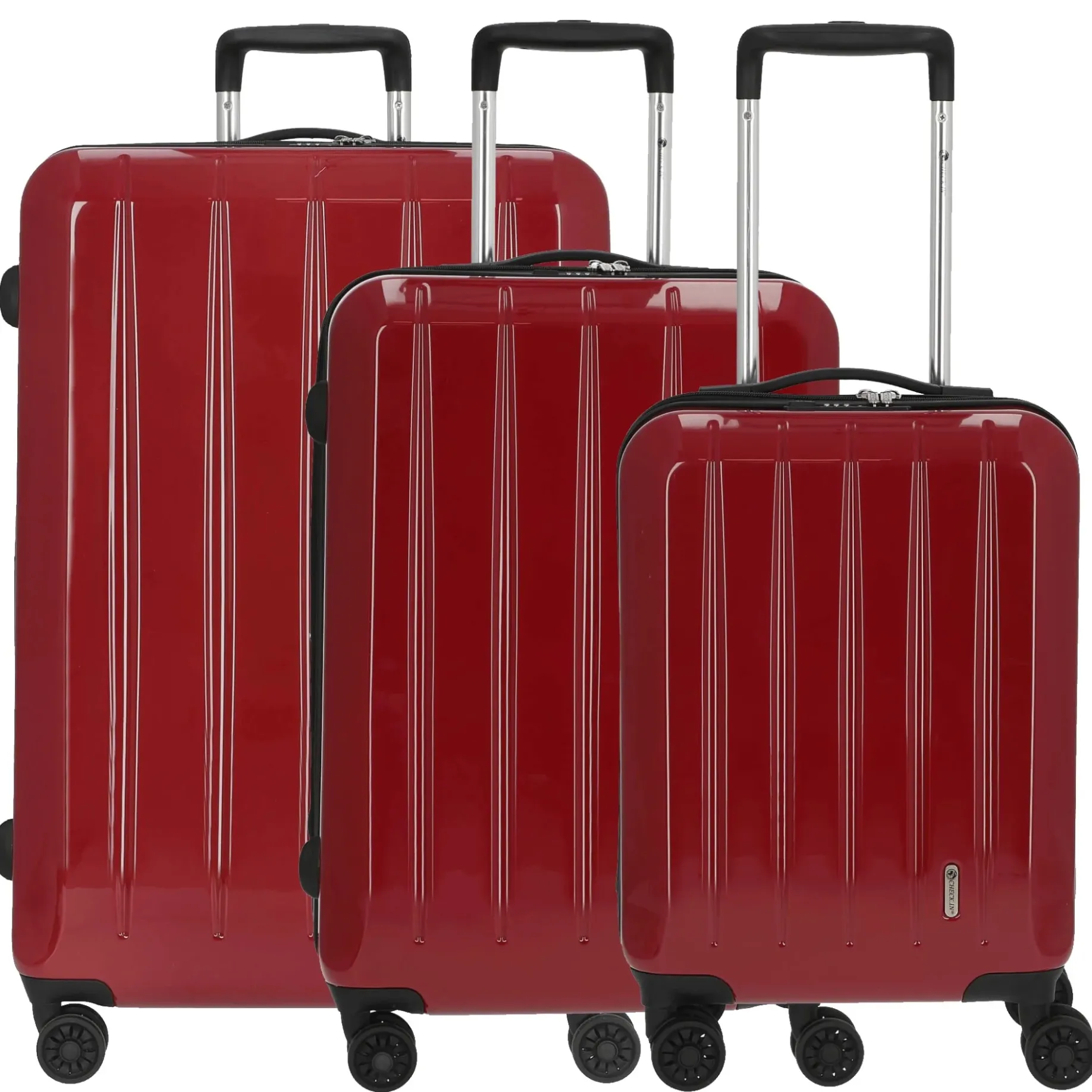 London 2.0 Trolley-Set 3tlg. (beere)