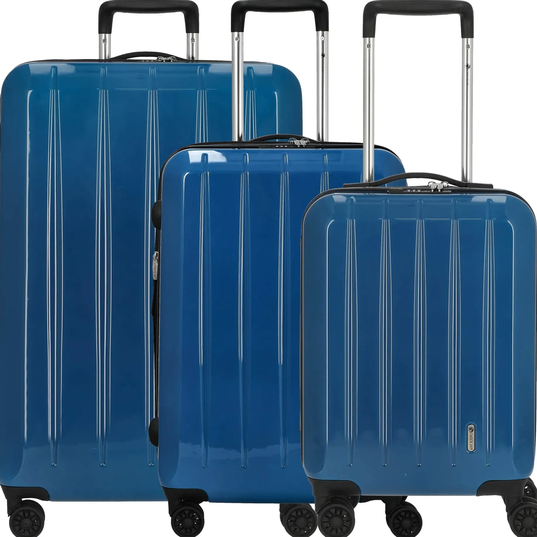 London 2.0 Trolley-Set 3tlg. (blau)