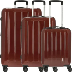 London 2.0 Trolley-Set 3tlg. (carbon rot)