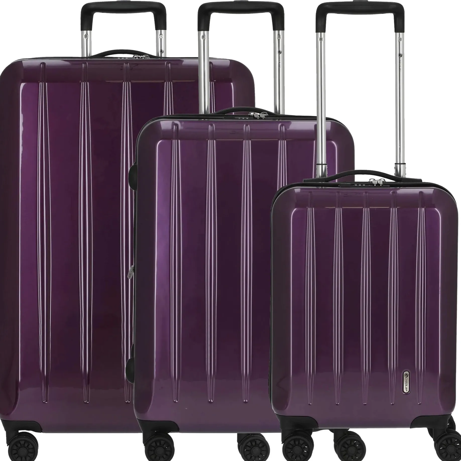 London 2.0 Trolley-Set 3tlg. (lila)
