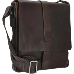 Loreto Paris - Schultertasche 26 cm (seal brown)